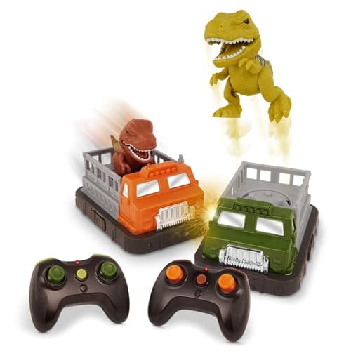 Terra by Battat Dinosaur Duel Bumper Cars Set