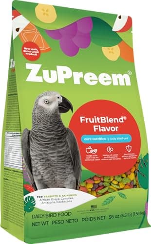 ZuPreem FruitBlend Parrot & Conure Bird Pellets