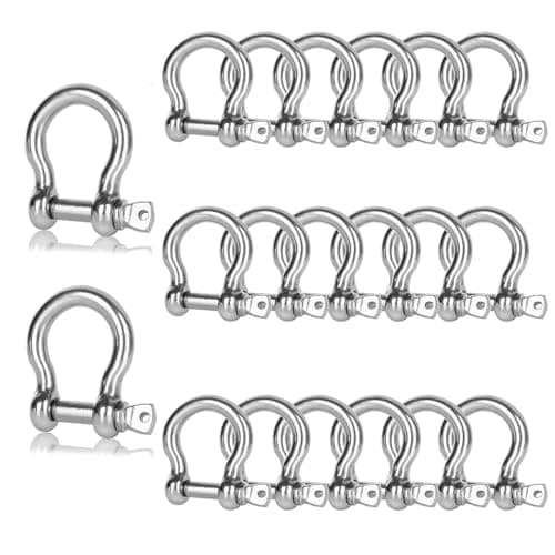 Dnvotres M6 Anchor Shackles 20 PCS