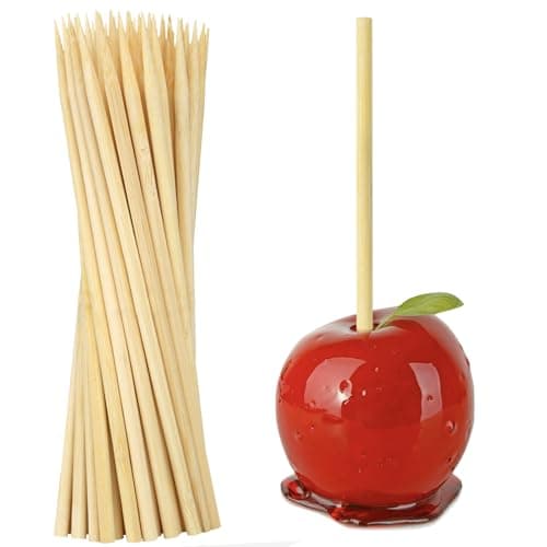 Cjfocus apl505 Bamboo Candy Apple Skewers 50 PCS