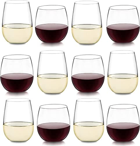 Libbey 31229 Stemless Wine Glasses Set of 12