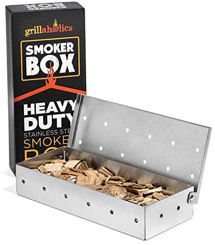 Grillaholics Large Stainless Steel Smoker Box