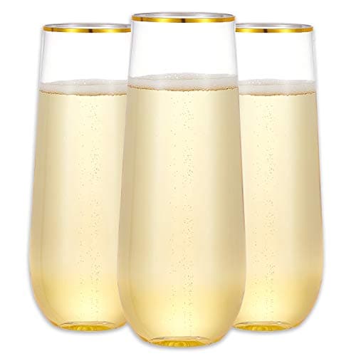 Plastic Champagne Glasses