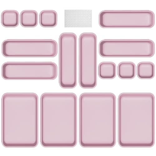 Famhap ZI-16 Plastic Drawer Organizer Set