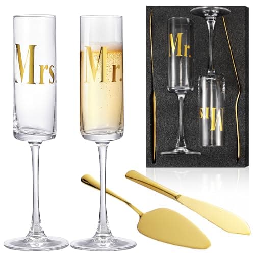Personalized Champagne Glasses