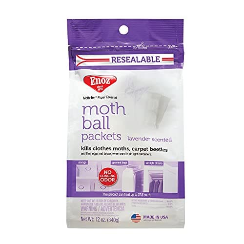 Enoz Lavender Scented Moth Ball Packets