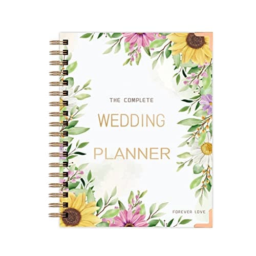 Wansence Wedding Planner W587VT 11x9 Notebook