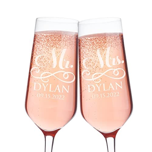 Personalized Gift Land Celebration Flute Set C2