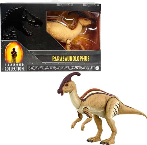 Mattel Jurassic World Hammond Collection Parasaurolophus Figure