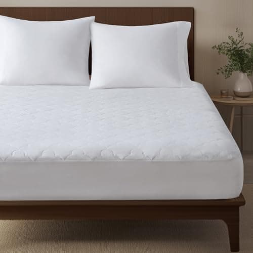 Sleep Philosophy Twin XL White Mattress Pad