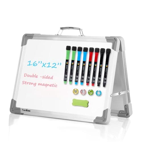 Tankee DT1612G Magnetic Whiteboard Easel
