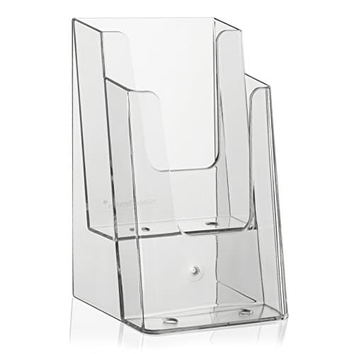 Vitadisplays NE-120 Transparent Brochure Holder