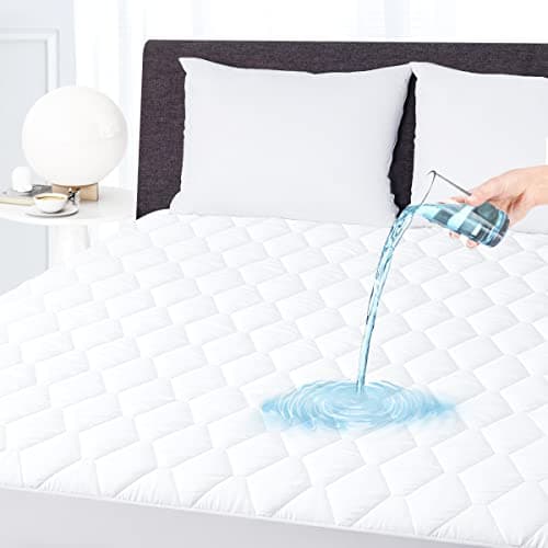 Ruili Queen Waterproof Quilted Mattress Pad
