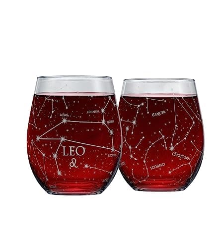 Etched Wine Glasses
