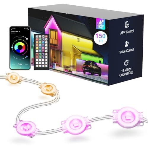 Fussion 150ft RGB Outdoor String Lights