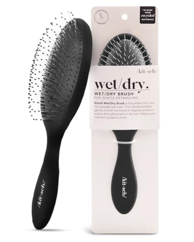 Kitsch Black Detangler Hair Brush