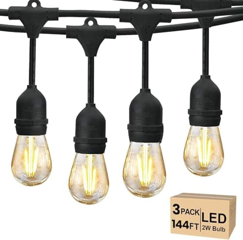 Svater 144 FT Outdoor String Lights