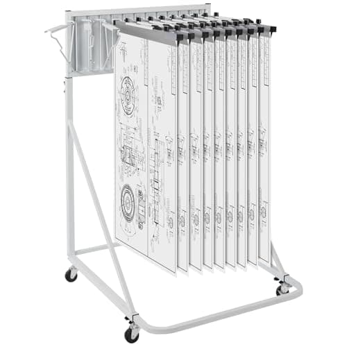 Vevor TFLT055 Mobile Blueprint Rack