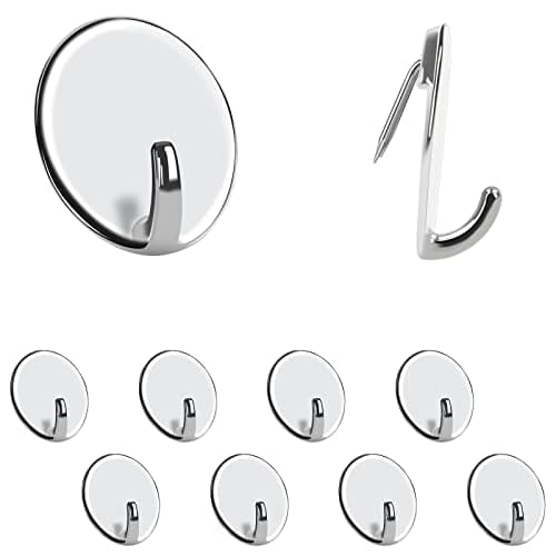 Gicare Sleek Cubicle Hooks 10-Pack