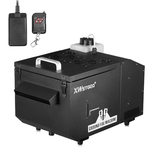 XWSTGEO 1200W Ground Fog Machine