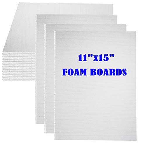 Evadow FoamBoard 20-Pack 11x15 Foam Boards
