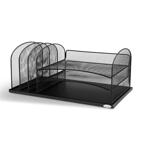 Safco Onyx 3254BL Desk Organizer