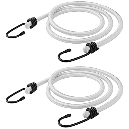 Zhoubin 48 Inch White Bungee Cords