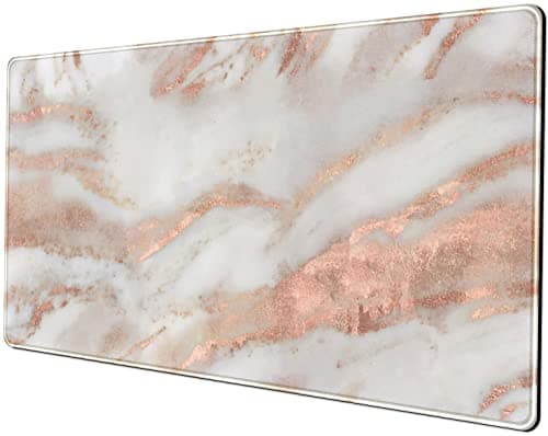 Luckycow Marble Copper Desk Pad MC1