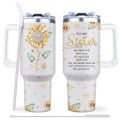 Muilzon Sister Sunflower 40oz Tumbler