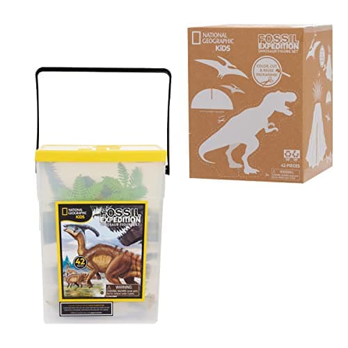 National Geographic Kids Dinosaur Figures Tub Set