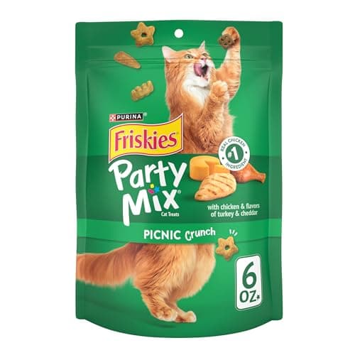Friskies Party Mix Picnic Crunch Cat Treats