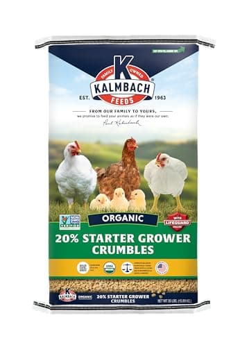 Kalmbach Feeds Organic 20% Starter Grower Crumbles