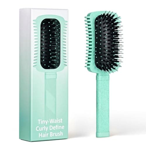 Auhrjomra Green Curly Hair Defining Brush