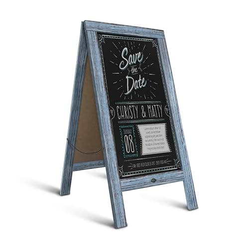 HBCY Creations FBA_12345 A-Frame Chalkboard 40x20