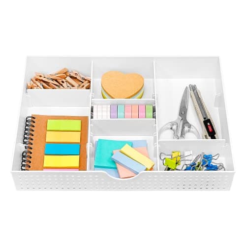 Caxxa US-123WT 3-Slot Drawer Organizer
