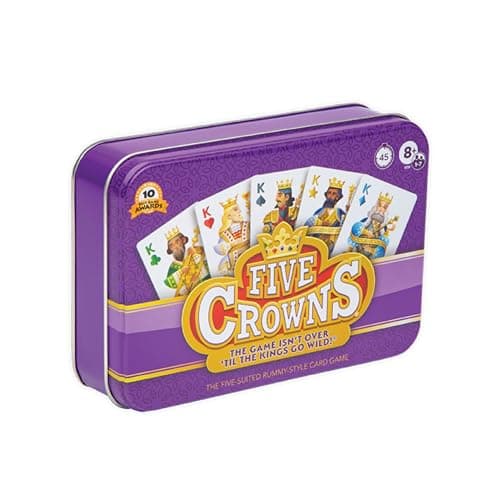 PlayMonster Five Crowns Card Game Collectible Tin