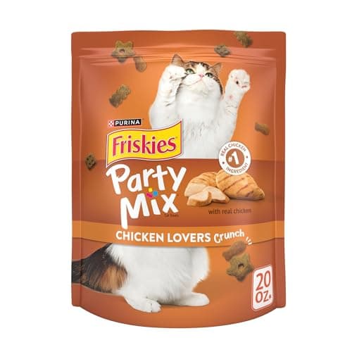 Purina Friskies Party Mix Chicken Crunch 20 Oz
