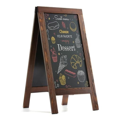 Dahapyboo HAPYBOO Sandwich Board Chalkboard