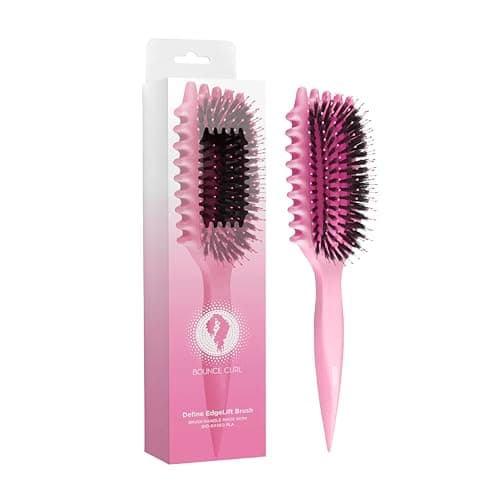 Bounce Curl Define EdgeLift Pink Hair Brush