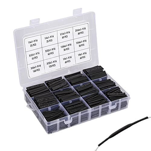 KOOWIN 720 PCS Heat Shrink Tubing Kit