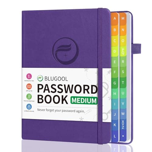 Blugool BLPS03 Password Organizer Medium