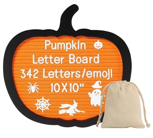 G Gamit Pumpkin Felt Letter Board 342
