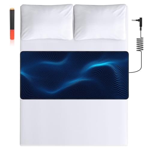 Hllbll Grounding Mat Black Mattress Pad