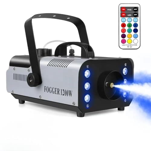 Xpcleoyz Fogger 1200W LED Fog Machine