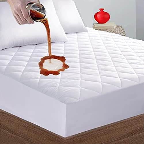Safe And Sound SF201710QP King Waterproof Mattress Pad