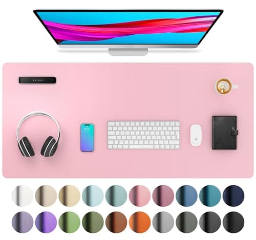 Aothia Fairy Pink Desk Pad 36'x17'
