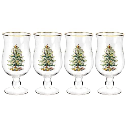 Spode 1739 Tulip Glasses Set of 4