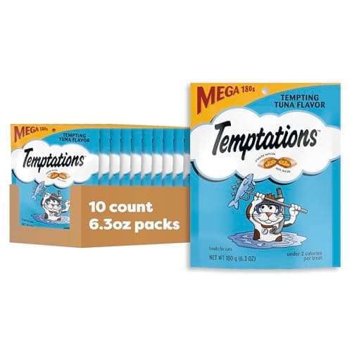 Temptations Tuna Flavor Cat Treats 10-Pack
