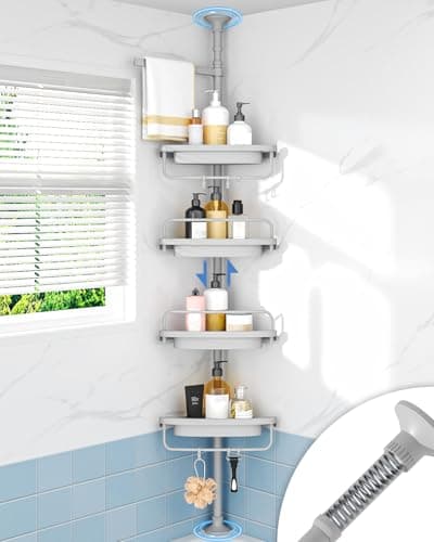 Allzone 0 Rustproof Corner Shower Caddy