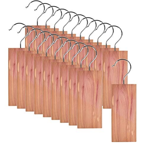 FOCCTS 20-Piece Cedar Blocks with Hooks